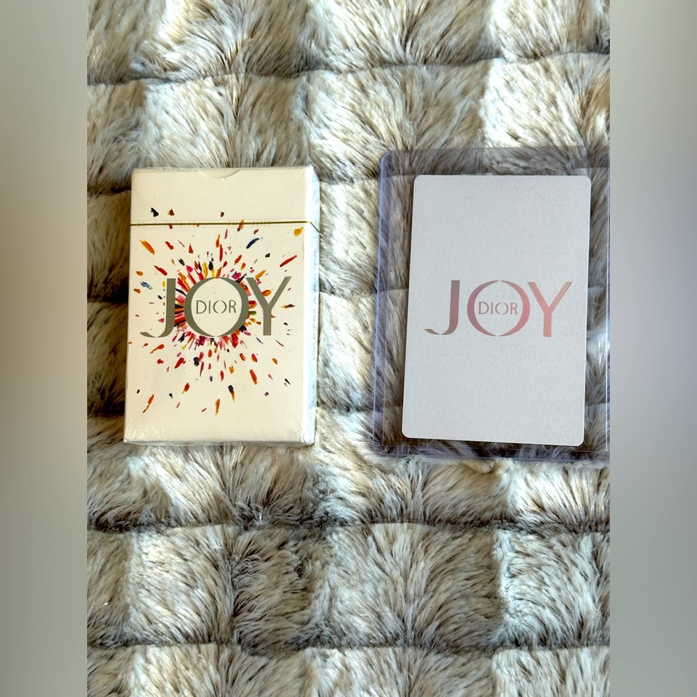Dior Joy Playing Card, Queen of Clover